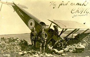 Cecil Knight Moreton 'My First Crash'